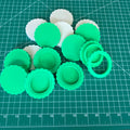 2" Twist-Lock Isopod Vent – Heavy-Duty 3D Printed Vent for Isopod & Bioactive Enclosures
